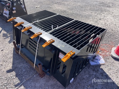 Quantity of (2) 2025 GIYI GY-RB66 66 in Rock Skid Steer Bucket (Unused)