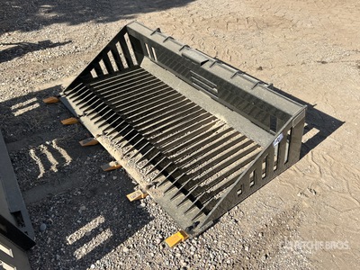 2025 GIYI GY-RB66 66 in Rock Skid Steer Bucket (Unused)