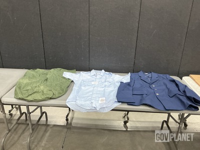 (9) Clothing Bags, (26) Men's Shirts, (34) Men's Coats & Assorted Items