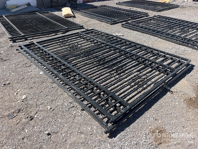 2025 SKLP SK-T20X 20 ft x 7 ft Wrought Iron Bi-Parting Brama wjazdowa (Unused)