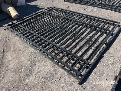 2025 SKLP SK-T20X 20 ft x 7 ft Wrought Iron Bi-Parting Brama wjazdowa (Unused)