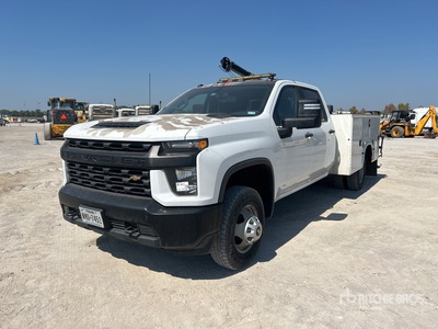 2020 Chevrolet Silverado 3500HD 4x4 Crew Cab Camion de service