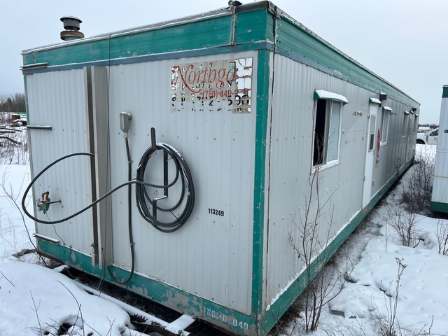 2018 Office Trailer 12x60 60 ft x 12 ft Skid-Mounted Double-Ended Mobile Office