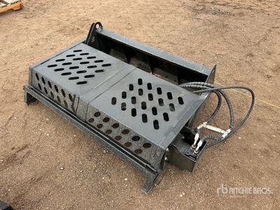 2025 GIYI GY-MRR47 47 in Mini Skid Steer Rock Rake (Unused)