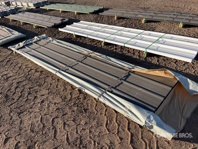 Quantity of (50) 2025 SKLP SKH100 12 ft Galvalume Siding Roofing Structural Steel (Unused)