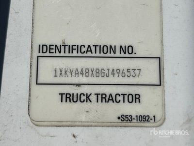 2016 Kenworth T680 4x2 S/A Day Cab Truck Tractor (Inoperable)