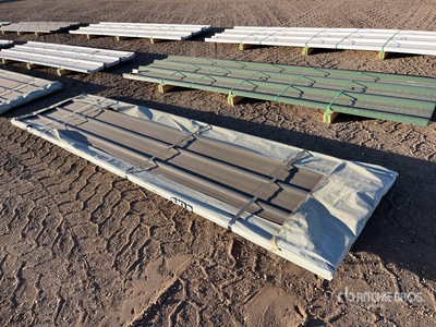 Quantity of (50) 2025 SKLP SKH100 12 ft Galvalume Siding Roofing Structural Steel (Unused)