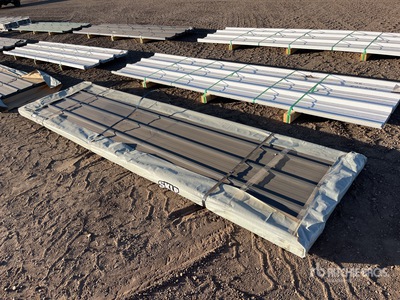 Quantity of (50) 2025 SKLP SKH100 12 ft Galvalume Siding Roofing Structural Steel (Unused)