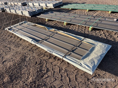 Quantity of (50) 2025 SKLP SKH100 12 ft Galvalume Siding Roofing Structural Steel (Unused)