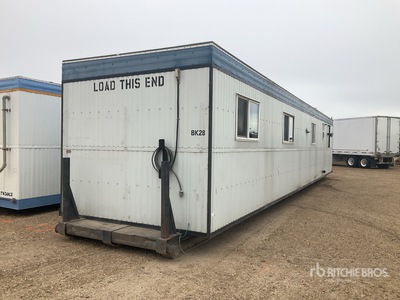 48 ft x 10 ft 2 in Skid-Mounted Mobile Office