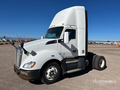 2017 Kenworth T680 4x2 تراكتور شاحنة (أحادي المحور)