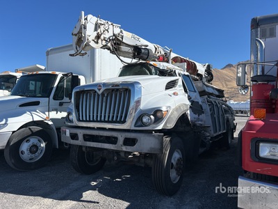 2019 International 7000 4x4 Digger Derrick Truck (Inoperable)