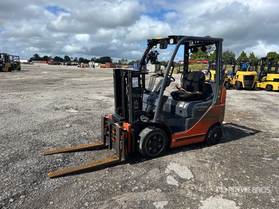 2014 Toyota 8FGCU20 4000 lb Cushion Tire Forklift
