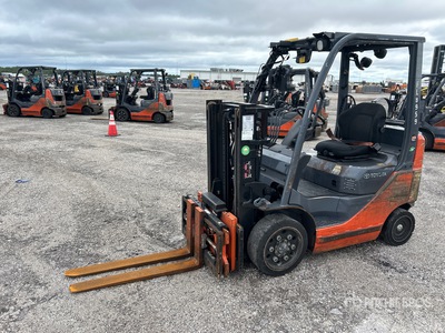 2014 Toyota 8FGCU20 1900 lb Cushion Tire Forklift