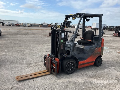 2014 Toyota 8FGCU20 4000 lb Cushion Tire Forklift