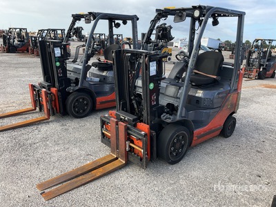 2014 Toyota 8FGCU20 4000 lb Cushion Tire Forklift