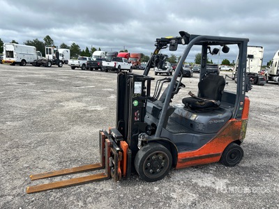 2014 Toyota 8FGCU20 1900 lb Cushion Tire Forklift