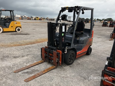 2014 Toyota 8FGCU20 4000 lb Cushion Tire Forklift