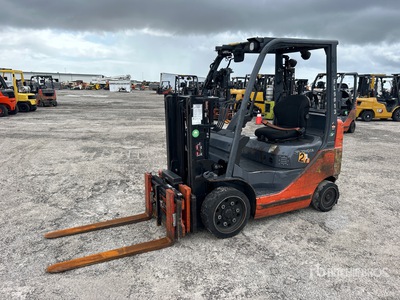2014 Toyota 8FGCU20 4000 lb Cushion Tire Forklift
