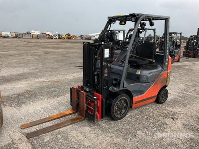 2014 Toyota 8FGCU20 4000 lb Cushion Tire Forklift