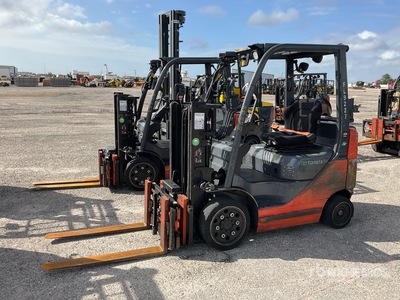 2014 Toyota 8FGCU20 4000 lb Cushion Tire Forklift