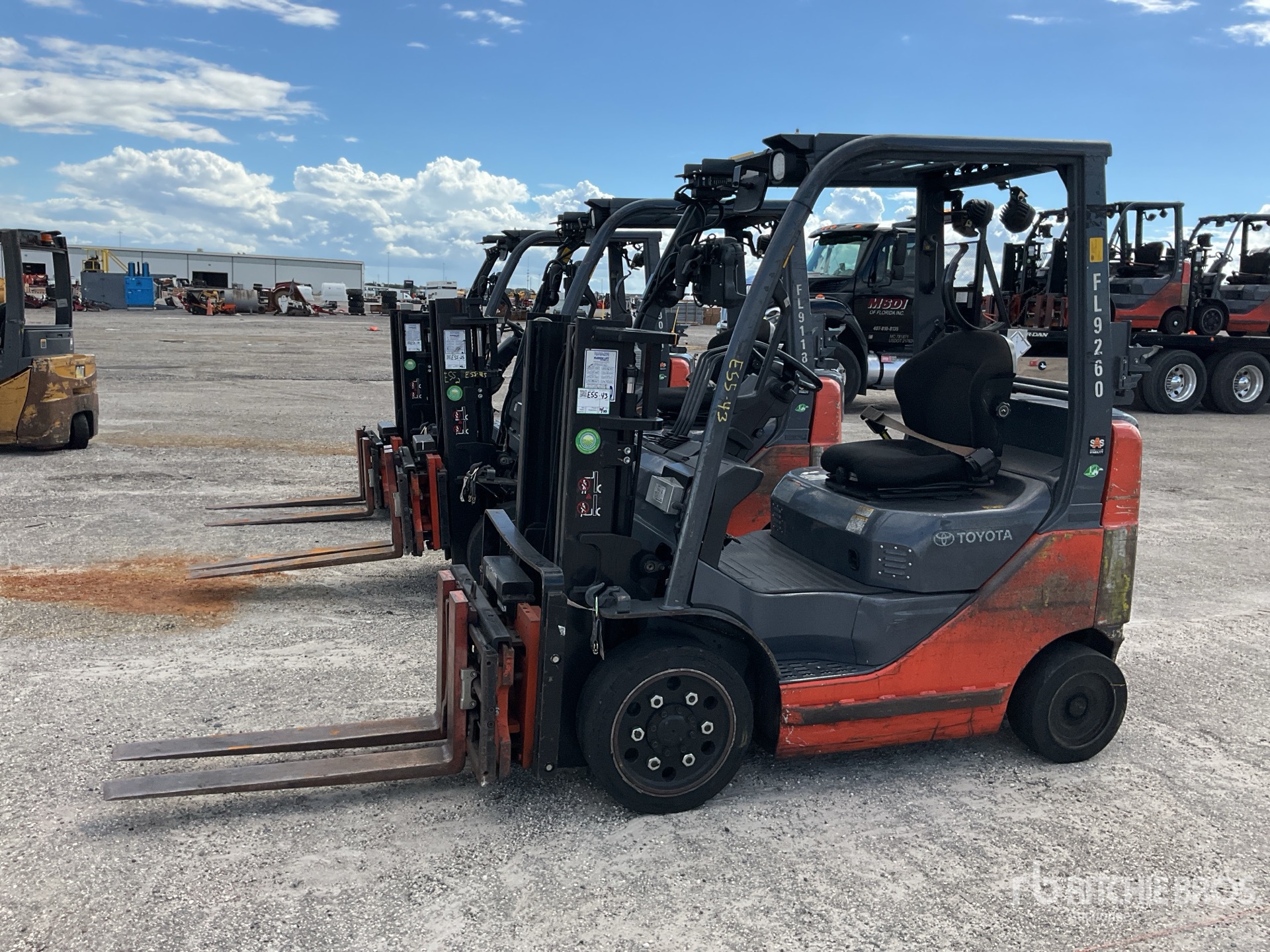 2014 Toyota 8FGCU20 Forklift