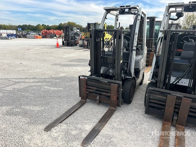 2013 Nissan MCP1F2A20LV 4000 lb Cushion Tire Forklift