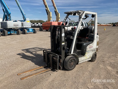 2013 Nissan MCP1F2A20LV 4000 lb Cushion Tire Forklift