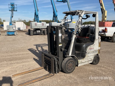 2013 Nissan MCP1F2A20LV 4000 lb Cushion Tire Forklift