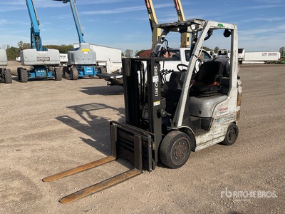 2013 Nissan MCP1F2A20LV 4000 lb Cushion Tire Forklift