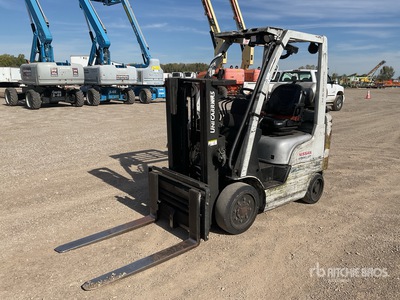 2013 Nissan MCP1F2A20LV 4000 lb Cushion Tire Forklift