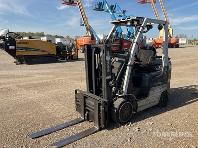 2013 Nissan MCP1F2A20LV 4000 lb Cushion Tire Forklift