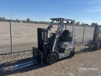 2013 Nissan MCP1F2A20LV 4000 lb Cushion Tire Forklift
