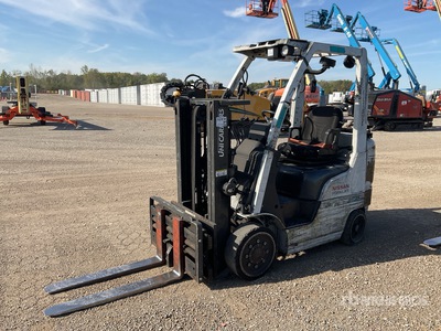 2013 Nissan MCP1F2A20LV 4000 lb Cushion Tire Forklift