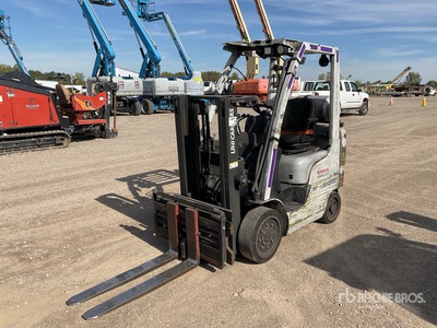 2013 Nissan MCP1F2A20LV 4000 lb Cushion Tire Forklift