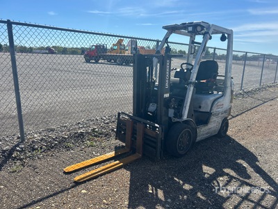 2013 Nissan MCP1F2A20LV 4000 lb Pneumatic Tire Forklift