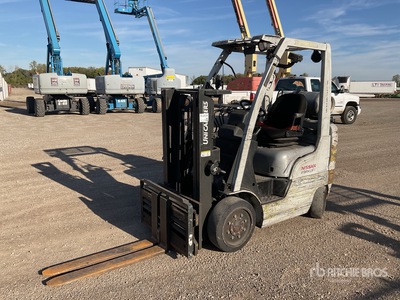 2013 Nissan MCP1F2A20LV 4000 lb Cushion Tire Forklift