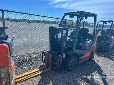 2014 Toyota 8FGCU20 1250 lb Cushion Tire Forklift
