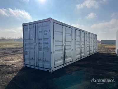 2025 40 ft High Cube Multi-Door حاويات تخزين