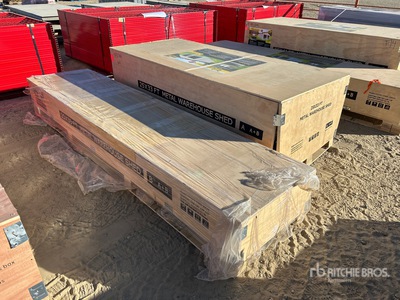 2025 EMC CG2533-H305 25 ft x 33 ft Metal Warehouse Shed (Unused)