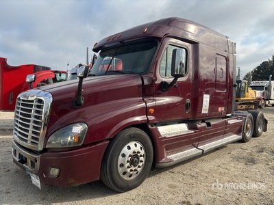 2016 Freightliner Cascadia 125 6x4 T/A Sleeper Truck Tractor