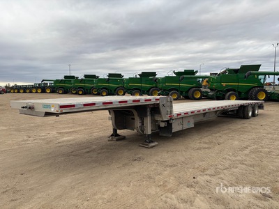 2023 Extreme 53 ft T/A Spread Axle مقطورة سطح السفينة