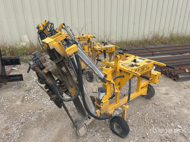 Slab Rider Machine E-Z Drill 210 BSRA Pneumatic 210B SRA Slab Rider drill Varios, Equipo ...