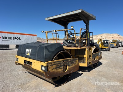 2004 Cat CB-634D Double Drum Roller