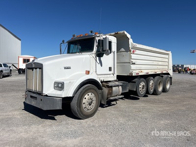 1995 Kenworth T800 10x4 Quad/A Dump Truck