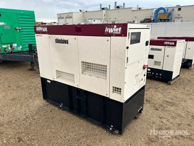 Shindaiwa SSG-3060CK 60 kVA Skid-Mounted Groupe électrogène