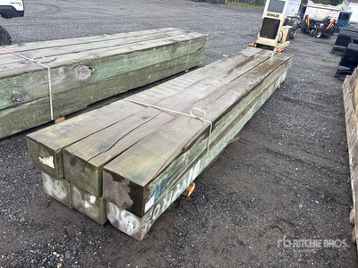 Quantity of (6) Pressure Treated 12x12x16' Lumber