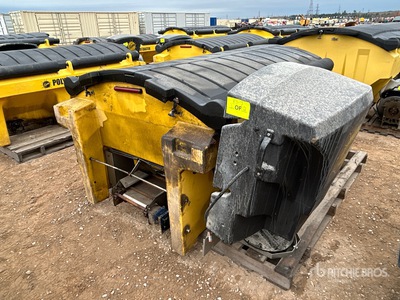 2021 Fisher Poly Caster 1.5 CU YD Salt Spreader