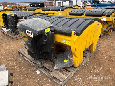 2020 Fisher Poly Caster 1.5 CU YD Salt Spreader