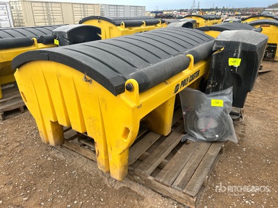 2021 Fisher Poly Caster 1.5 CU YD Salt Spreader